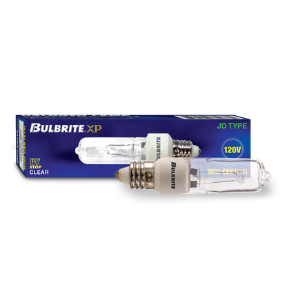 BULBRITE HALOGEN T4 MINI-CANDELABRA SCREW (E11) 100W DIMMABLE LIGHT BULB 2900K/SOFT WHITE 5PK (610101)