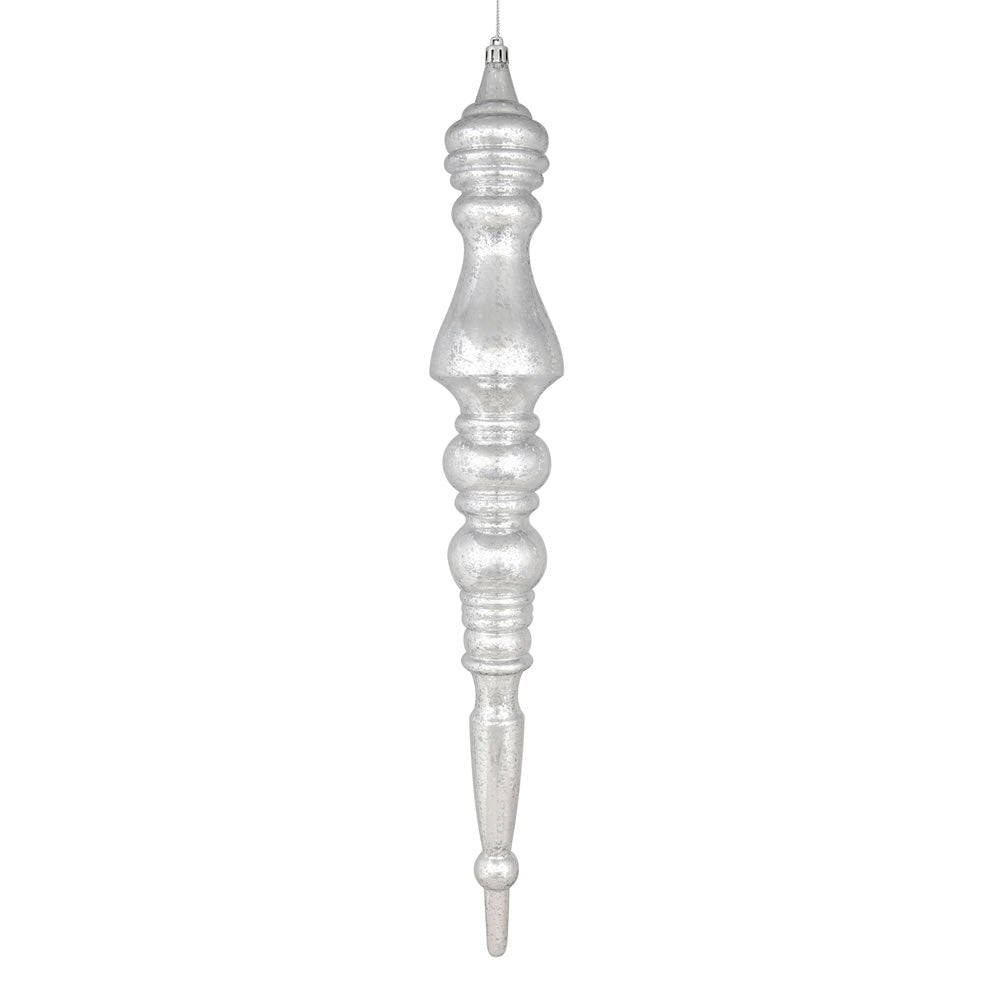 Vickerman 20" Silver Mercury Finial