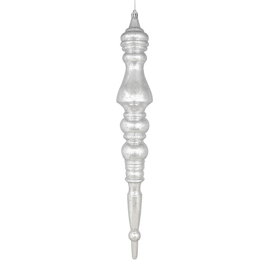 Vickerman 20" Silver Mercury Finial