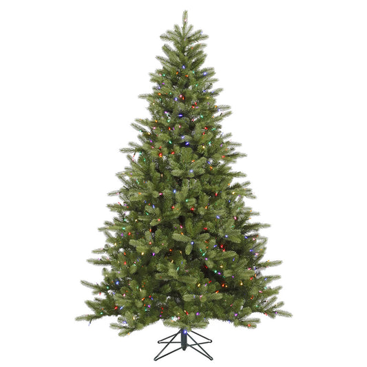 Vickerman 9' King Spruce Artificial Christmas Tree Multi-Colored Dura-Lit® LED Lights