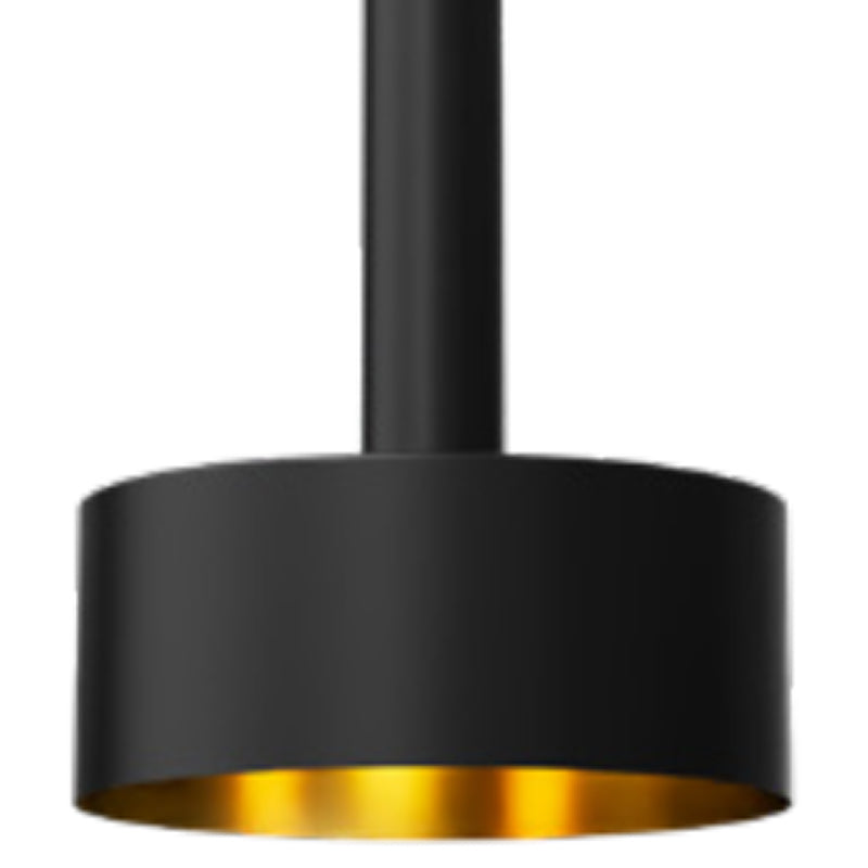 Westgate Cmc2 12In Pan Shade, Black/Gold, Commercial Indoor Lighting, Black+Golden Finish