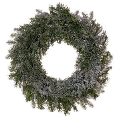 Vickerman 36" Frosted Douglas Fir Artificial UnLit Wreath.