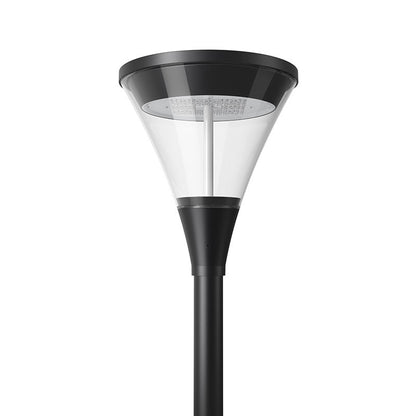 Westgate Lucite Garden Post Selectable 18/30/45/50W 30/40/50K, Black, 2-3/8 Poles, Outdoor Lighting, 18W/30W/45W/60W, 140 Lumens/W, 30K/40K/50K, Black Finish, 0-10V