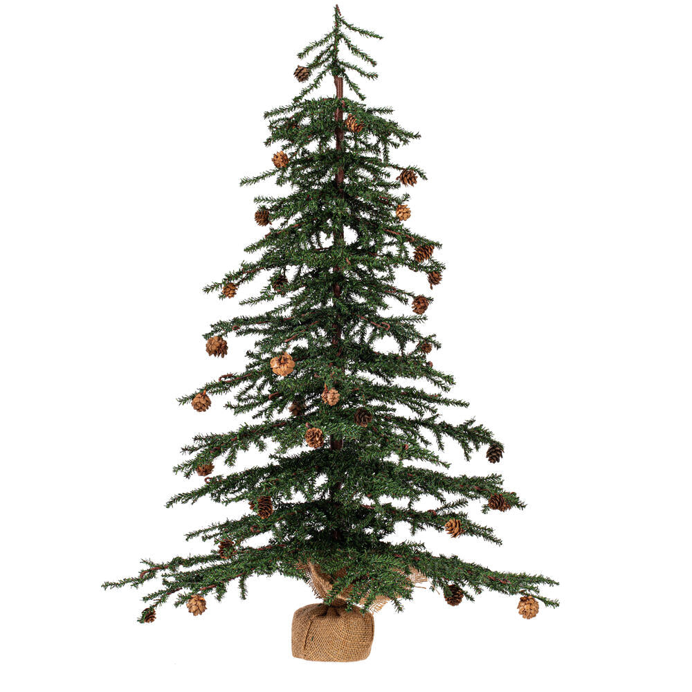 Vickerman 36" Carmel Pine Artificial Christmas Tree Unlit