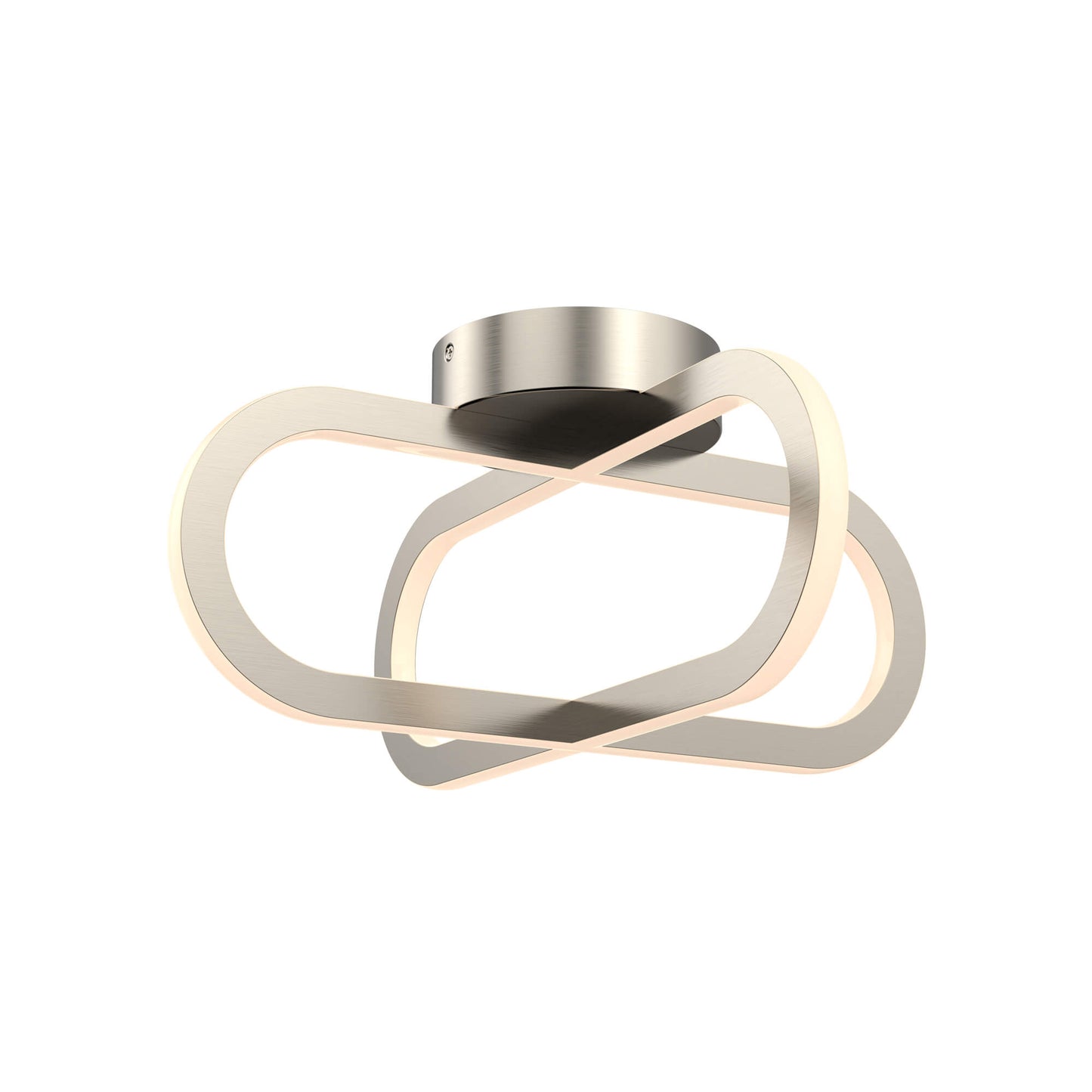 Dals Lighting Arlo 16 inch Flushmount Double Vertical Ring