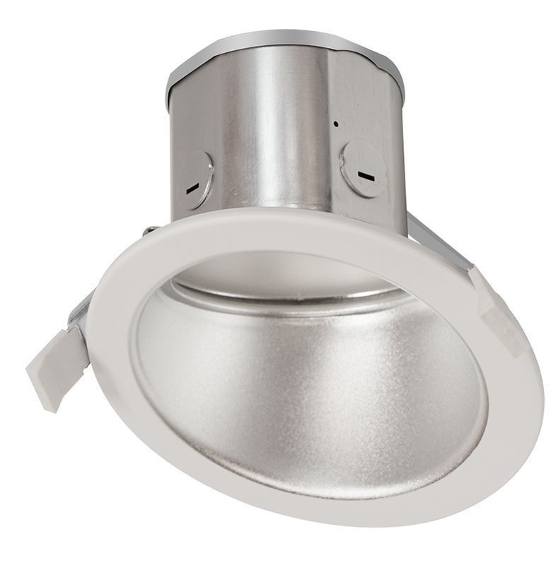 Westgate 6 LED Commercial Recessed Light, Commercial Indoor Lighting, 15W, 1200-1275 Lumens, 3000K, White Finish, 0~10V Dimmable