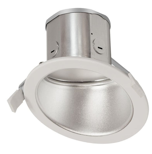 Westgate 6 LED Commercial Recessed Light, Commercial Indoor Lighting, 15W, 1200-1275 Lumens, 3000K, White Finish, 0~10V Dimmable