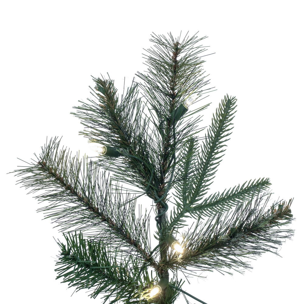 Vickerman 3' Cashmere Pine Artificial Christmas Tree Warm White Dura-Lit® LED Lights