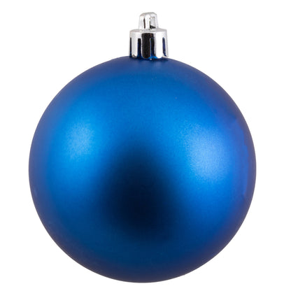 Vickerman 2.75" Blue Matte Ball Ornament 12 per Bag