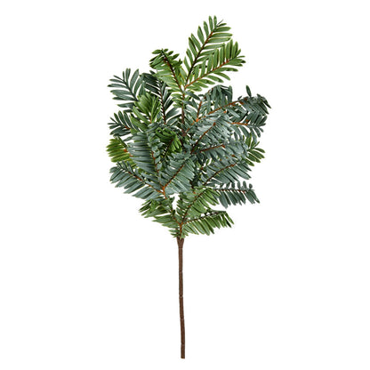 Vickerman 16" Green Medford Pine Artificial Christmas Spray. Includes 6 sprays per pack.