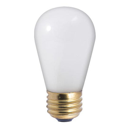 BULBRITE INCANDESCENT S14 MEDIUM SCREW (E26) 11W DIMMABLE LIGHT BULB 2700K/WARM WHITE 25PK (701911)