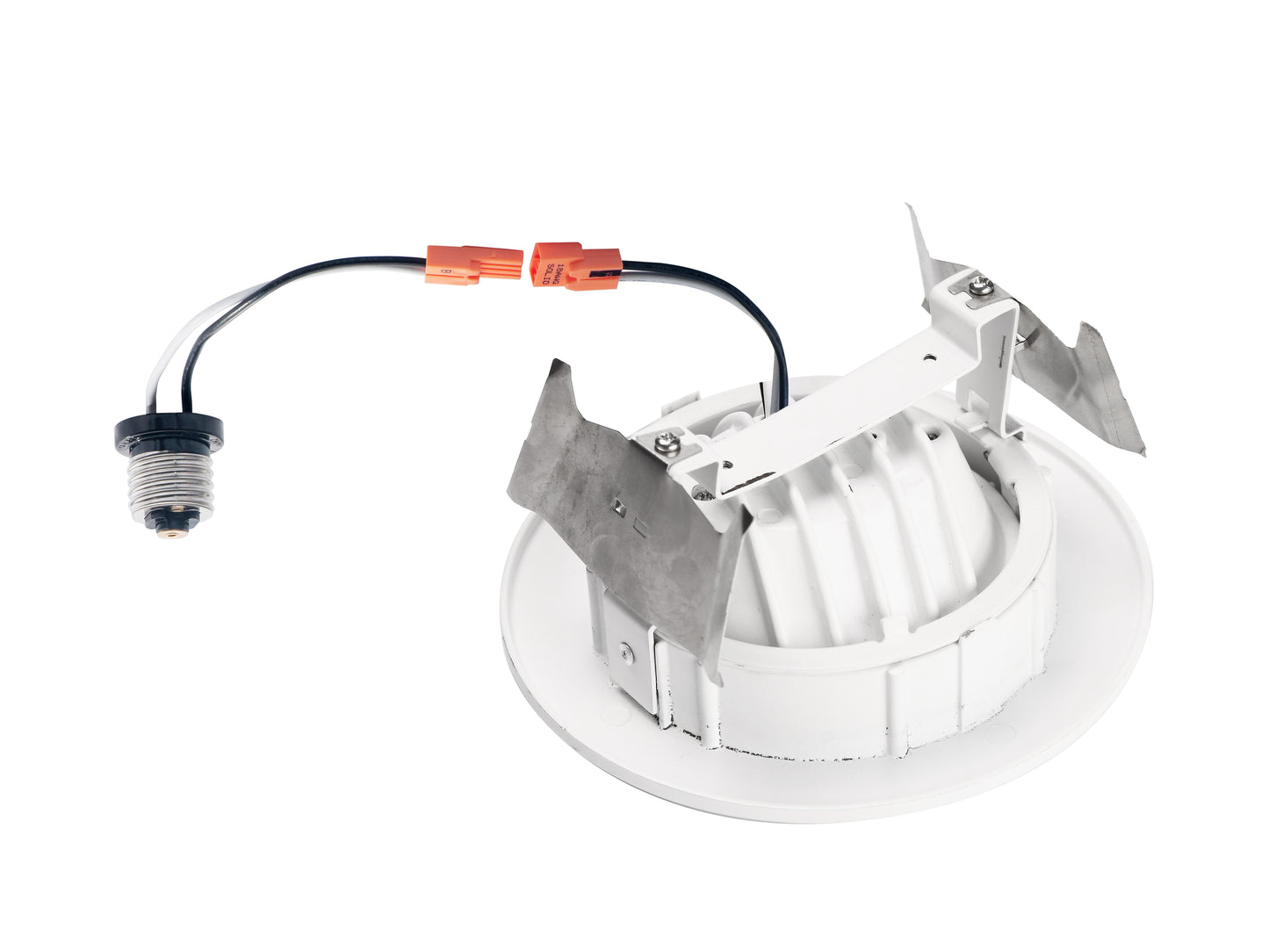 ASD Lighting LED Downlight Retrofit Kit Gimbal 6" 15W Dimmable 4000K White cETLus