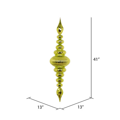 Vickerman 41" Lime Shiny Finial Ornament