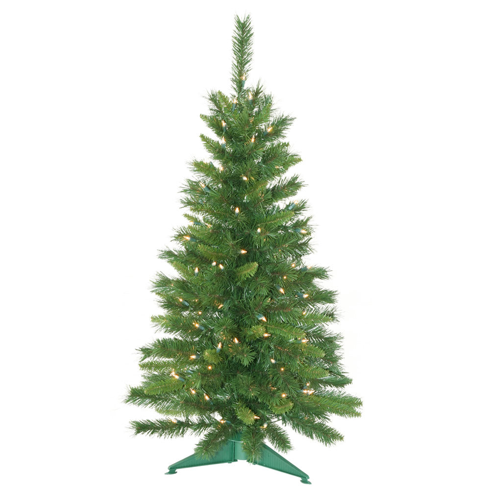 Vickerman 3.5' Imperial Pine Artificial Christmas Tree Clear Dura-lit Lights