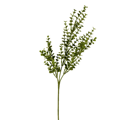 Vickerman 26" Artificial Green Eucalyptus Bush Set of 4