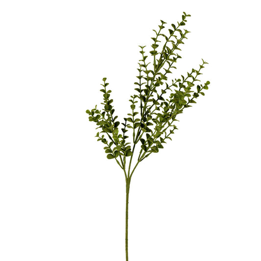 Vickerman 26" Artificial Green Eucalyptus Bush Set of 4