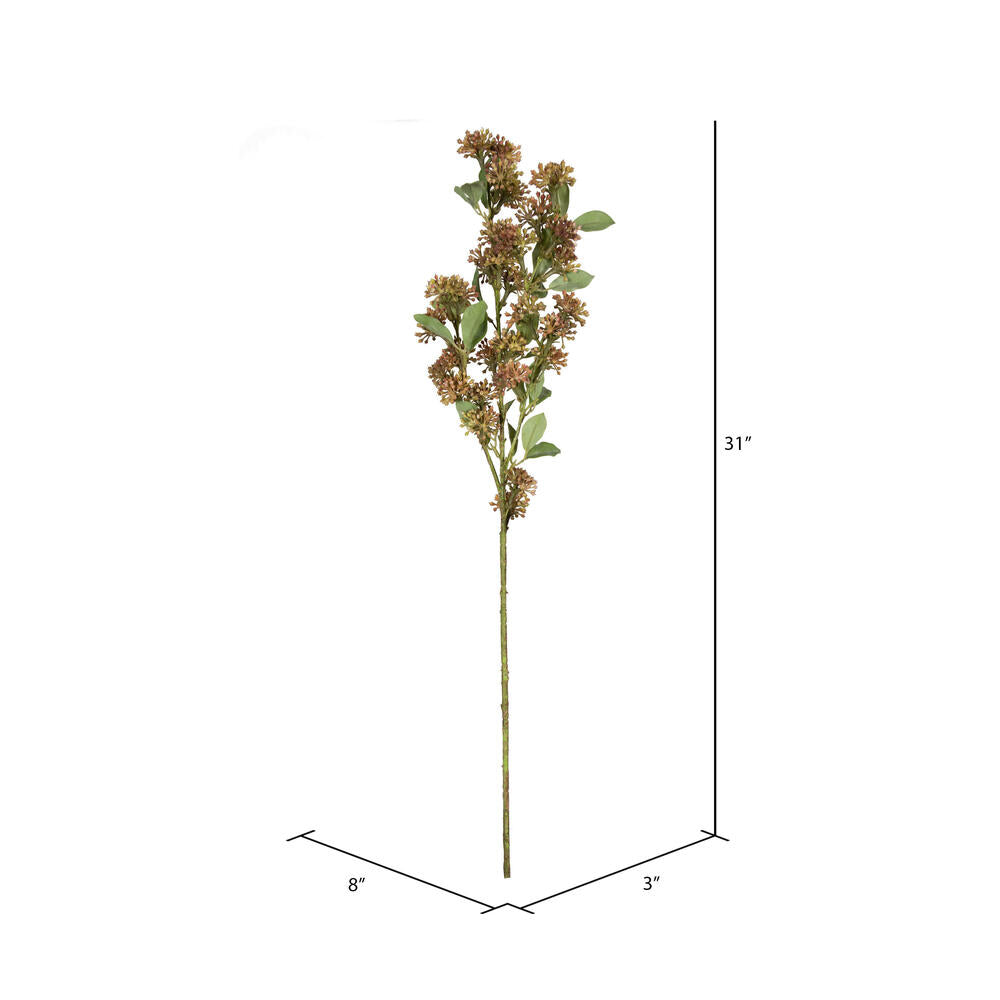 Vickerman 31" Penny Brown Artificial Wild Berry Spray 2 per bag.