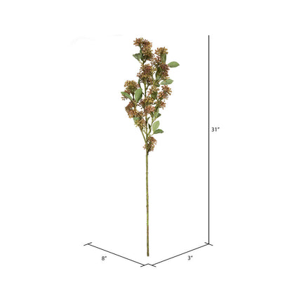 Vickerman 31" Penny Brown Artificial Wild Berry Spray 2 per bag.