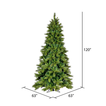 Vickerman 10' x 63" Brighton Pine Artificial Christmas Tree Unlit