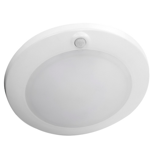 ASD Lighting LED Disk Light 6" 15W 120V CCT Selectable 2700/3000/3500/4000/5000K with Motion Sensor Black UL Energy Star 6pack
