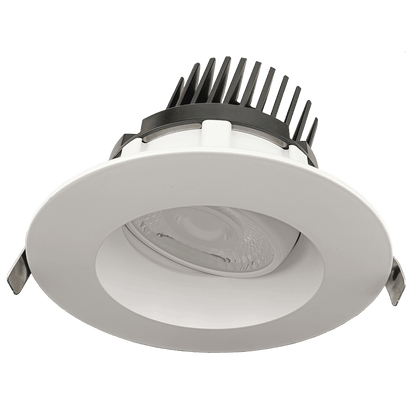 Goodlite LED 6 Inch Regress Round Gimbal Luminaire, Selectable Color Temperature