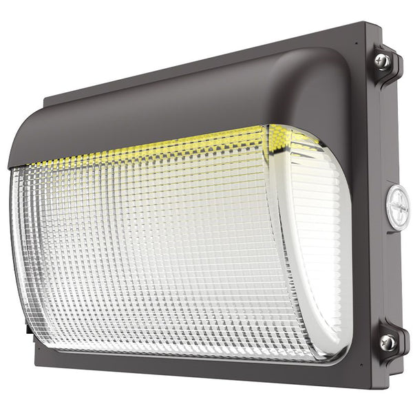 Euri Lighting ESWP-120W1033cws Commercial LED Max. 80-Watt Slim Wall Pack 3 Color and 4 Wattage Selectable Waterproof IP65 Protection Dimmable