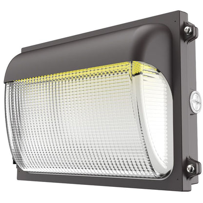 Euri Lighting ESWP-120W1033cws Commercial LED Max. 80-Watt Slim Wall Pack 3 Color and 4 Wattage Selectable Waterproof IP65 Protection Dimmable