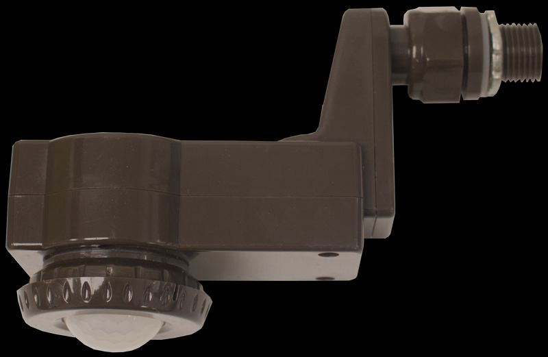 Westgate 0-10V PIR IP65 120-277V Sensor Dip And RC, Bronze, Outdoor Lighting, Bronze Finish