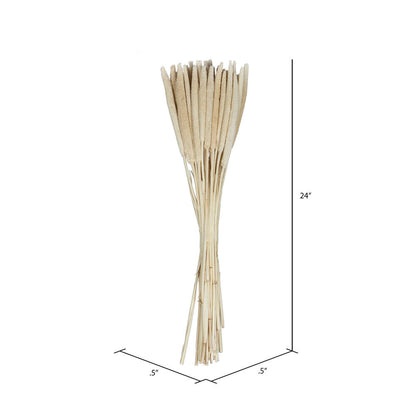 Vickerman Natural Botanicals 24" Babala Bleached. Includes 50 pieces per unit.
