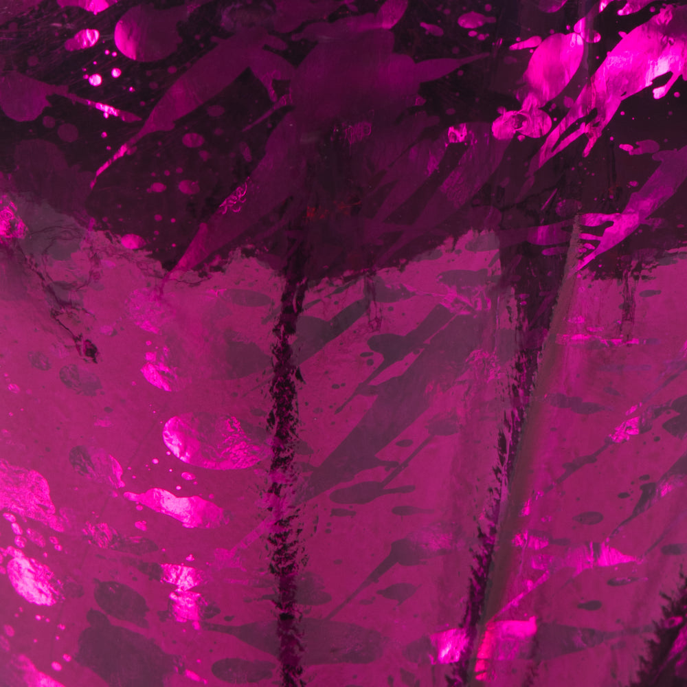 Vickerman 10" Magenta Shiny Mercury Finish Plastic Finial 3 to a bag 1 Year Christmas Seasonal Warranty