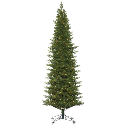 Vickerman 10' x 42" Eagle Fraser Slim Artificial Christmas Tree Clear Dura-lit Lights