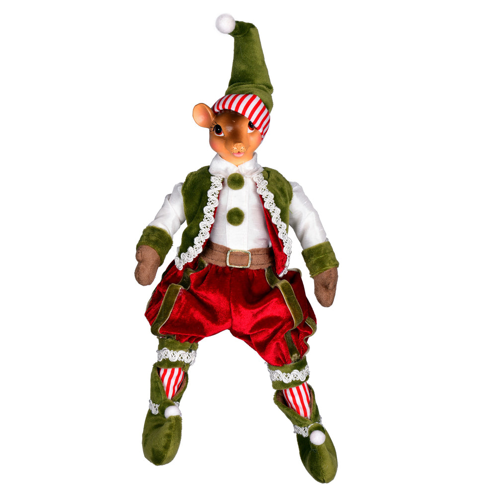 Vickerman 19" Candy Wonderland Collection Mouse Doll Pack of 2