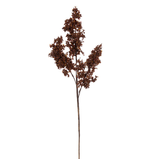 Vickerman 28" Orange Artificial Broken Leaf Branch 3 per bag.