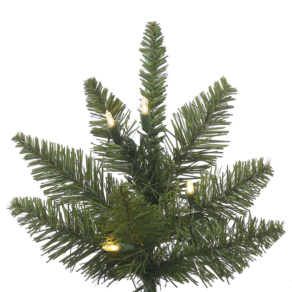 Vickerman 4.5' Durango Spruce Artificial Christmas Tree Warm White Dura-Lit® LED Lights