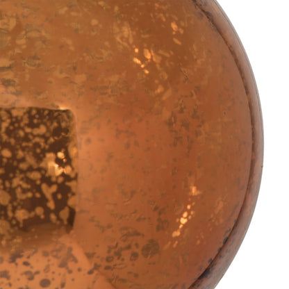 Vickerman 4" Copper Shiny Mercury Ball Ornament 6 per Bag.