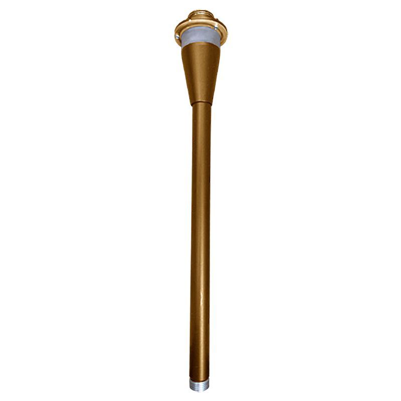 Westgate 22In Aa Series Path Light Stem 3Cct, Antique Brass, Landscape Lighting , 5W, 200 Lumens, 30K/40K/50K, Dark Brass Finish