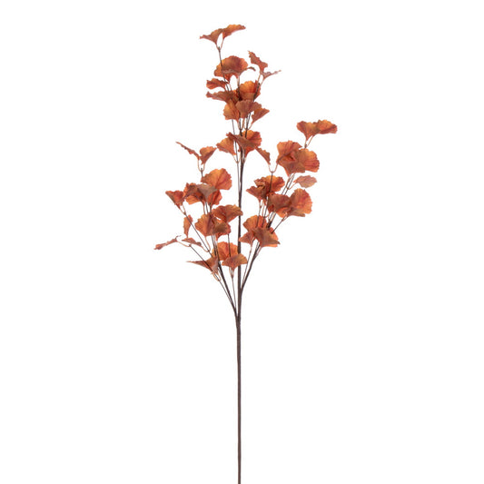 Vickerman 32" Autumn Orange Artificial Leaf Spray 4 per bag.