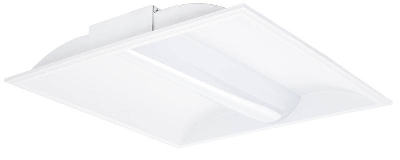 Westgate LED Direct-Indirect (Metal Housing+PC Lens) Troffers, AC 100~277V, Commercial Indoor Lighting, 35W, 4900 Lumens, 5000K, White Finish, 0~10V Dimmable