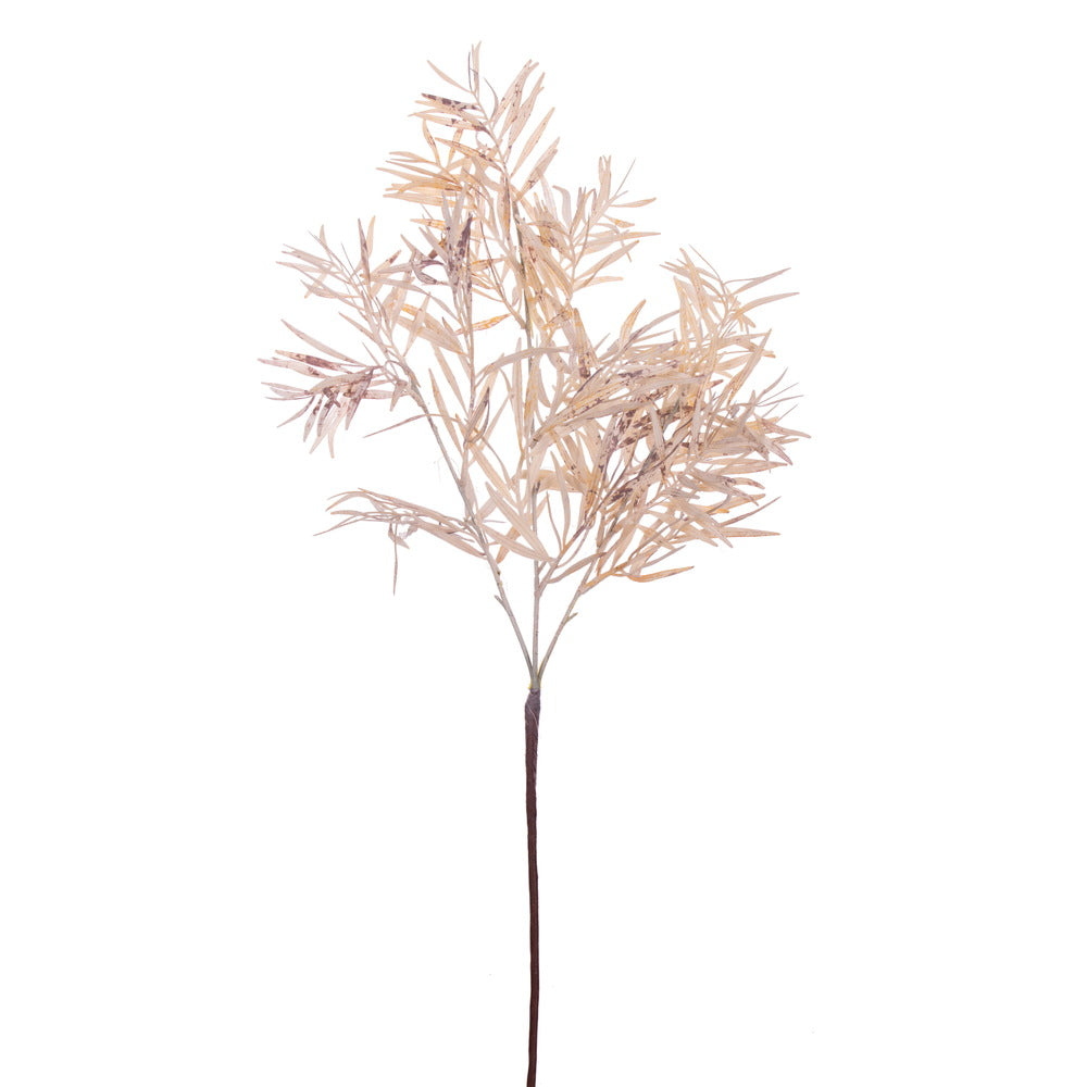 Vickerman 33" Fawn Artificial Dried Fern Leaves Spray 3 per bag.