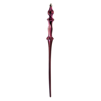 Vickerman 15.7" Berry Red Shiny Icicle 3/Bx