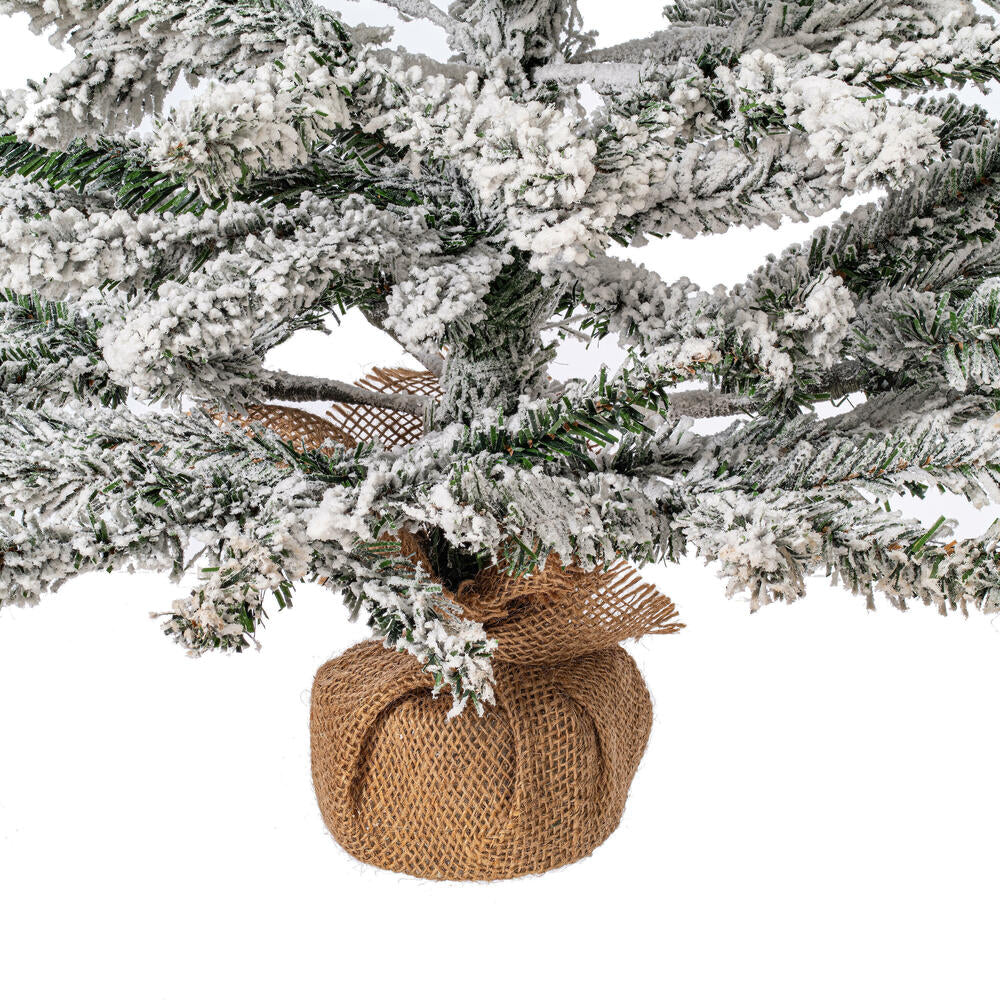 Vickerman 24" Flocked Anoka Pine Artificial Christmas Tree Unlit