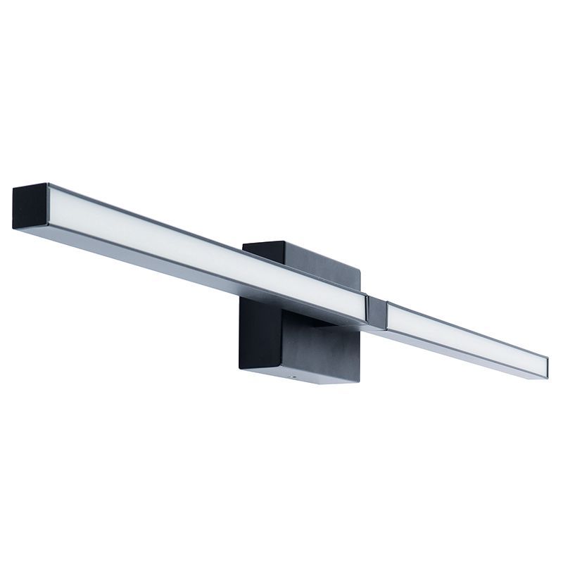 Westgate Rotatable Slim Vanity 36In 30W 5Cct 2100 Lumens C90 Dim, Black, Commercial Indoor Lighting, 30W, 2100 Lumens, 27K/30K/35K/40K/50K, Matt Black Finish, TRIAC Dimming