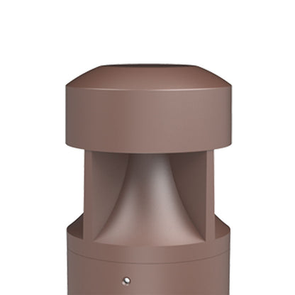 Westgate G2 Bollard Head Model 135 2In Lens Select 24/19/14W 30/40/50K, Br, Outdoor Lighting, 14W/19W/24W, 125 Lumens/W, 30K/40K/50K, Bronze Finish, 0-10V