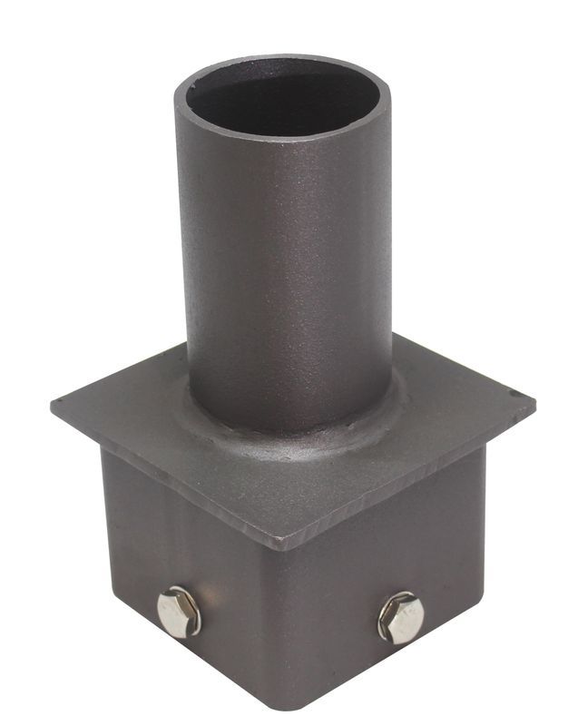 Westgate Square (Single) Vertical Tenon, 5", Bronze, Outdoor Lighting, Bronze Finish