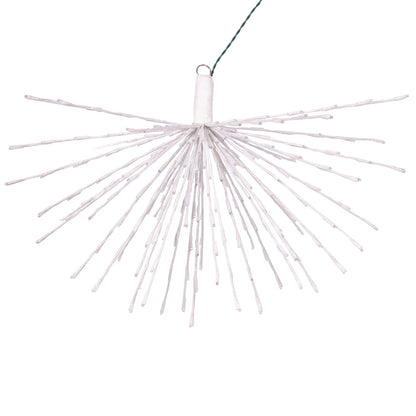 Vickerman 240Lt x 32" White Starburst Pure White 5mm Twinkle LED Lights.
