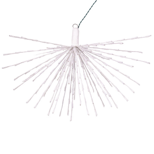 Vickerman 240Lt x 32" White Starburst Pure White 5mm Twinkle LED Lights.