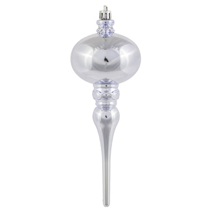 Vickerman 8" x 2.75" Lilac Shiny Finial 3Bg