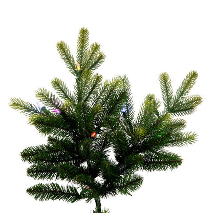 Vickerman 7.5' x 58" Jersey Fraser Fir Artificial Christmas Tree LED Color Changing Mini Lights