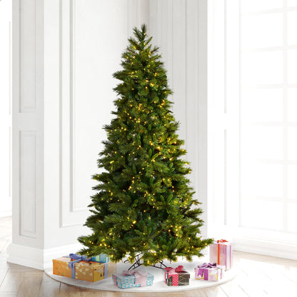 Vickerman 6.5' x 40" Brighton Pine Artificial Christmas Tree with LED Color Changing Lights