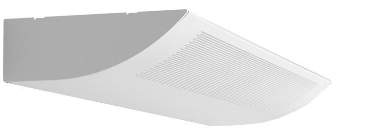 Westgate  2Ft Decorative Perforated Wall Light 25W Direct Indirect 3Cct, Commercial Indoor Lighting, 25W, 2750 Lumens, 3000K/4000K/5000K, White Finish, 0~10V Dimmable